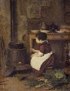 Pierre Edouard Frere Little Cook oil painting reproduction